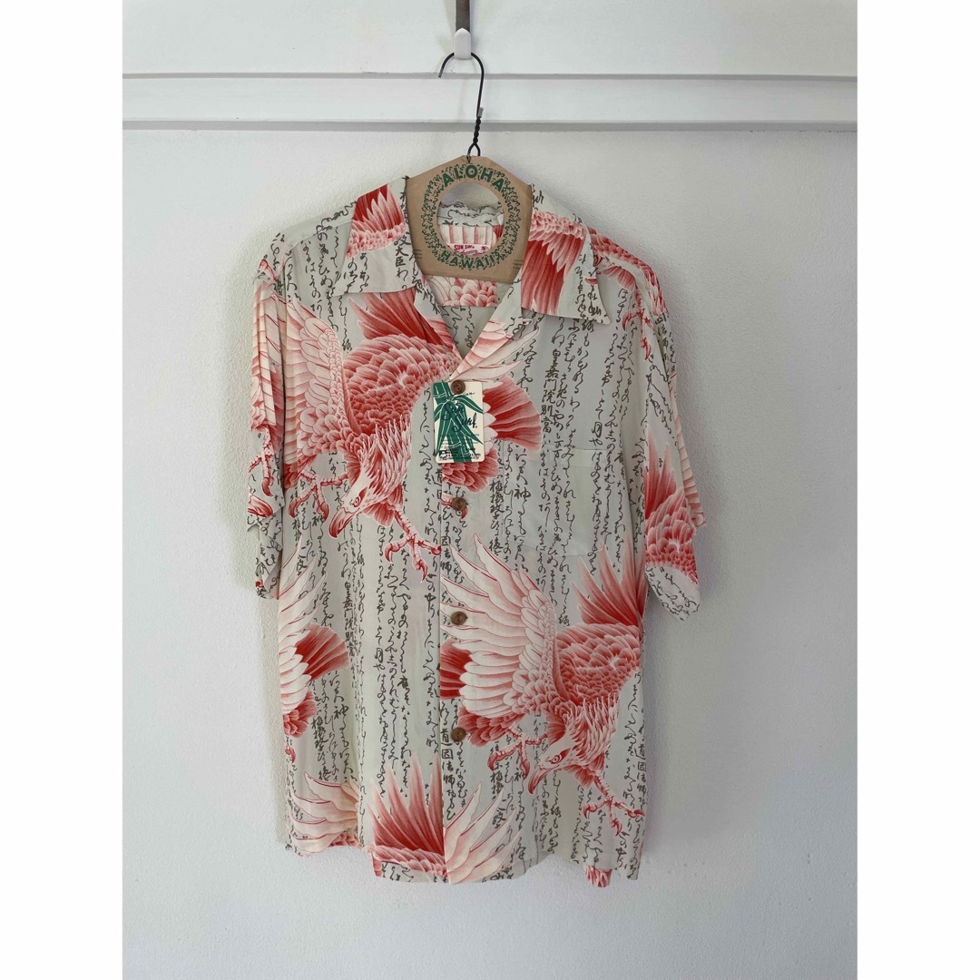 格安特売 Sun surf Script And Hawks 00s Dead Stock シャツ