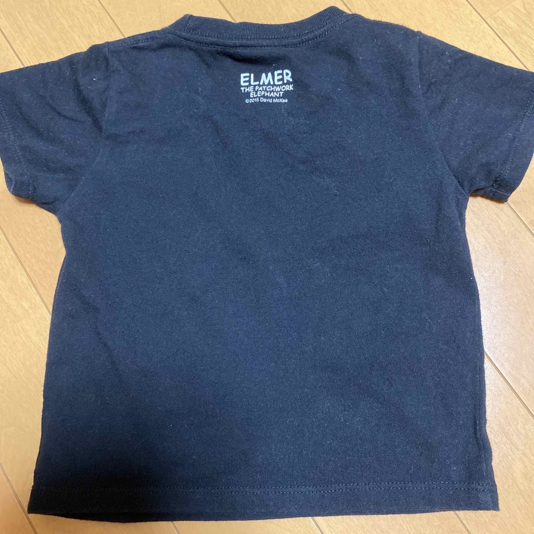 Design Tshirts Store graniph(グラニフ)のグラニフ　エルマーTシャツ　サイズ90 キッズ/ベビー/マタニティのキッズ服男の子用(90cm~)(Tシャツ/カットソー)の商品写真