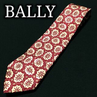 バリー(Bally)のバリー フラワー ワインレッド ネクタイ A106-Q06(ネクタイ)