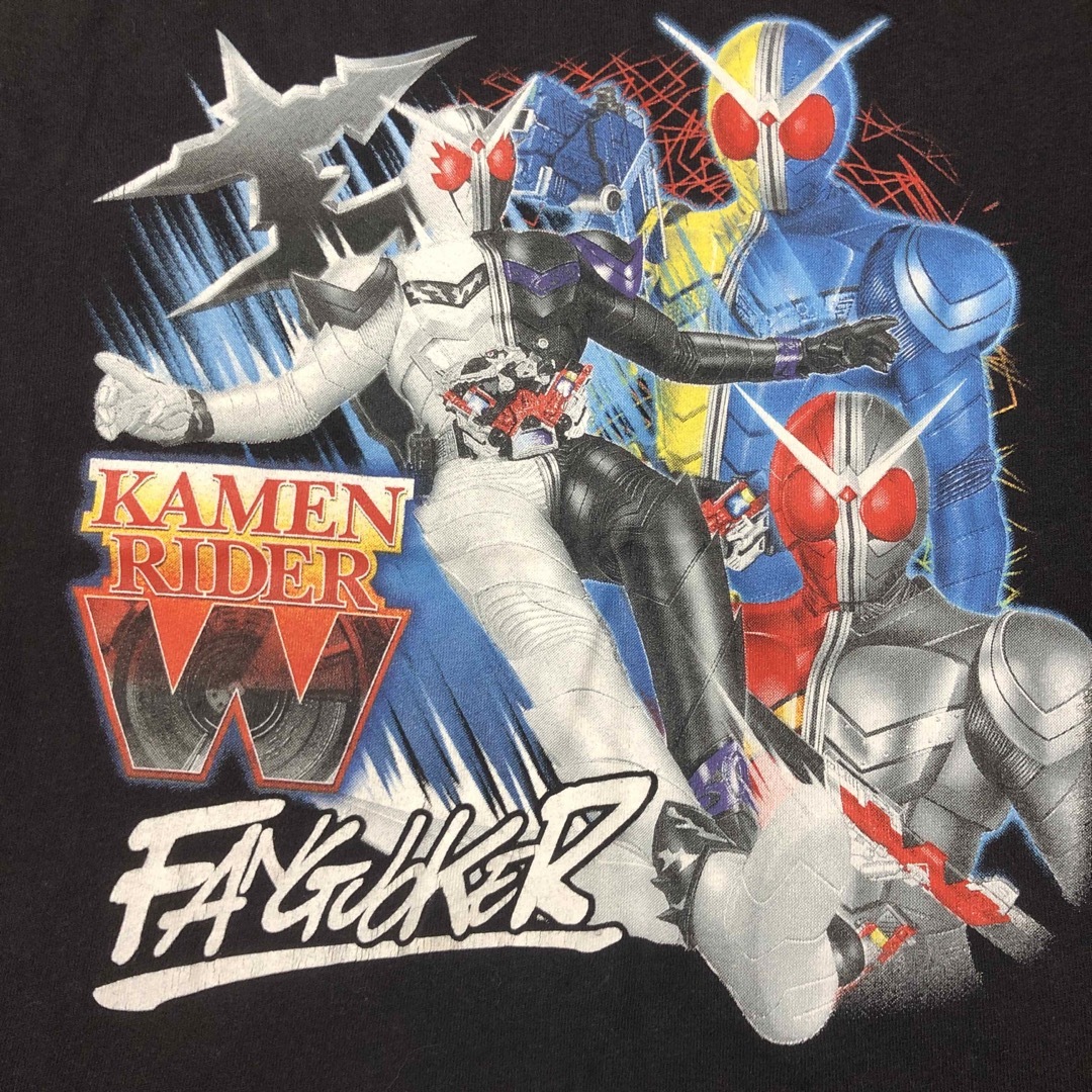 BANDAI(バンダイ)の⭐️TPETS   仮面ライダー　W（ダブル）⭐️Tシャツ⭐️サイズ　100 キッズ/ベビー/マタニティのキッズ服男の子用(90cm~)(Tシャツ/カットソー)の商品写真