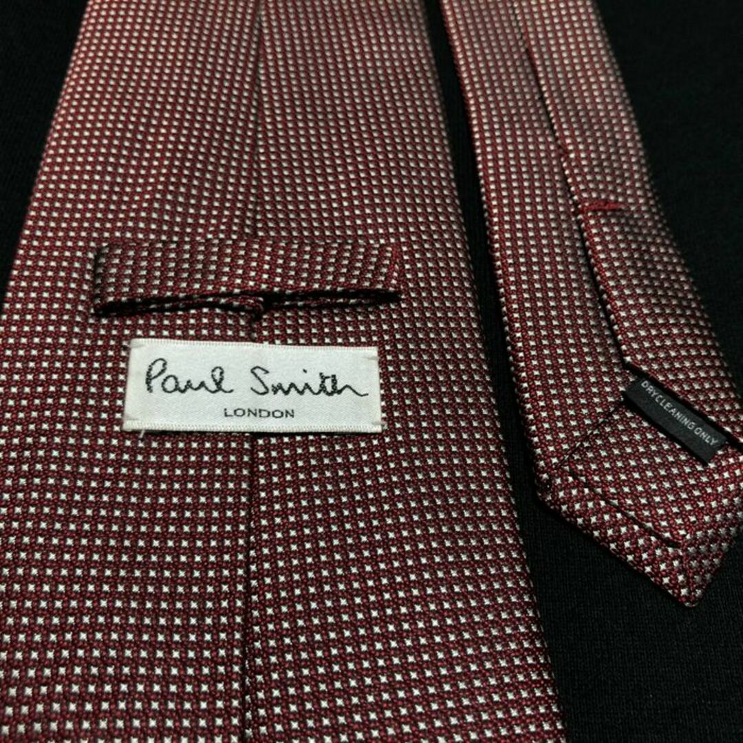 Paul Smith(ポールスミス)のポールスミス ドット ワインレッド ネクタイ A106-Q09 メンズのファッション小物(ネクタイ)の商品写真