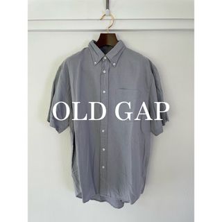 ギャップ(GAP)のOLD GAP オールドギャップ　90s 半袖シャツ　リネンシャツ　(シャツ)