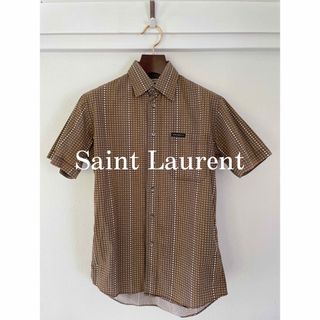 saint laurent paris サンローラン  半袖　シャツ