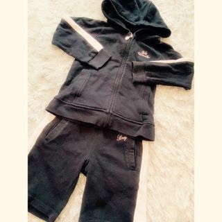 レディー(Rady)のちびRady 子供服 セットアップ ブラック×ホワイト 120cm(その他)