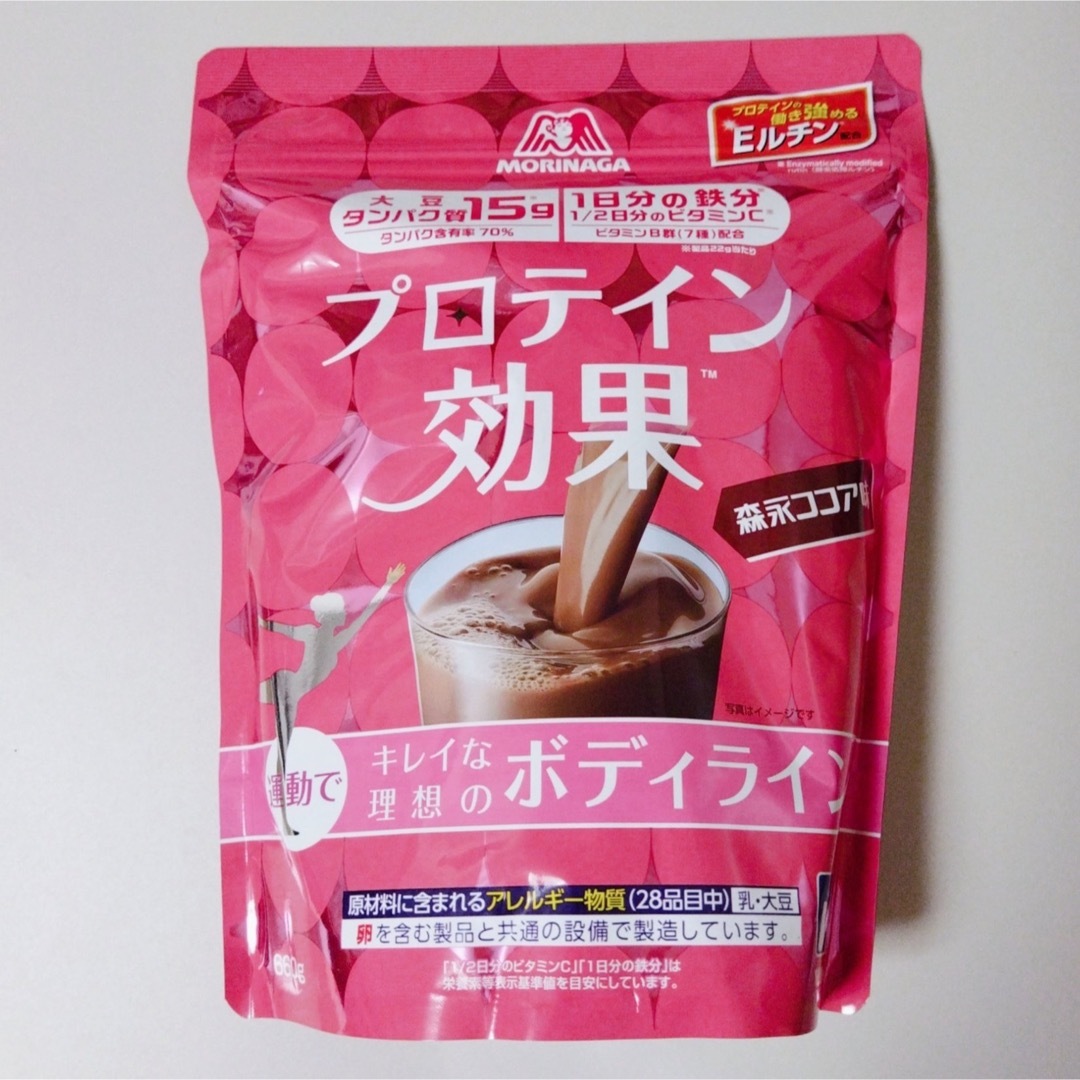 weider(ウイダー)の【新品】 プロテイン効果 森永ココア味 660g 食品/飲料/酒の健康食品(プロテイン)の商品写真