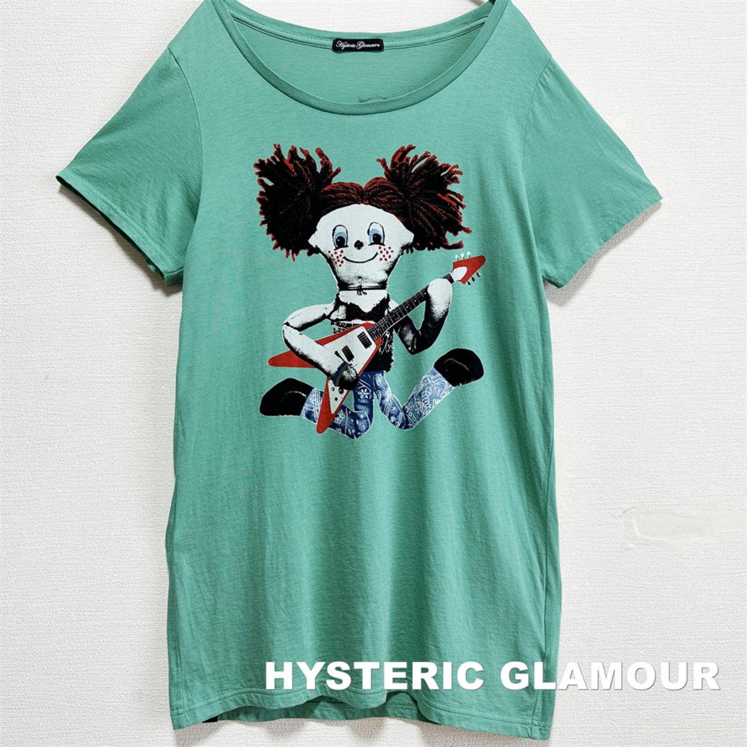 HYSTERIC GLAMOUR - 【HYSTERIC GLAMOUR】フライングVガール Tシャツの