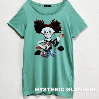 ヒステリックグラマー(HYSTERIC GLAMOUR)の【HYSTERIC GLAMOUR】フライングVガール Tシャツ(Tシャツ(半袖/袖なし))