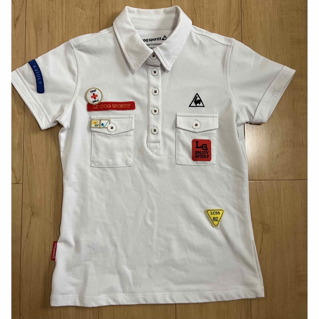 ルコックゴルフ　レディース　半袖ポロシャツ　Sサイズ　美品 | フリマアプリ ラクマ