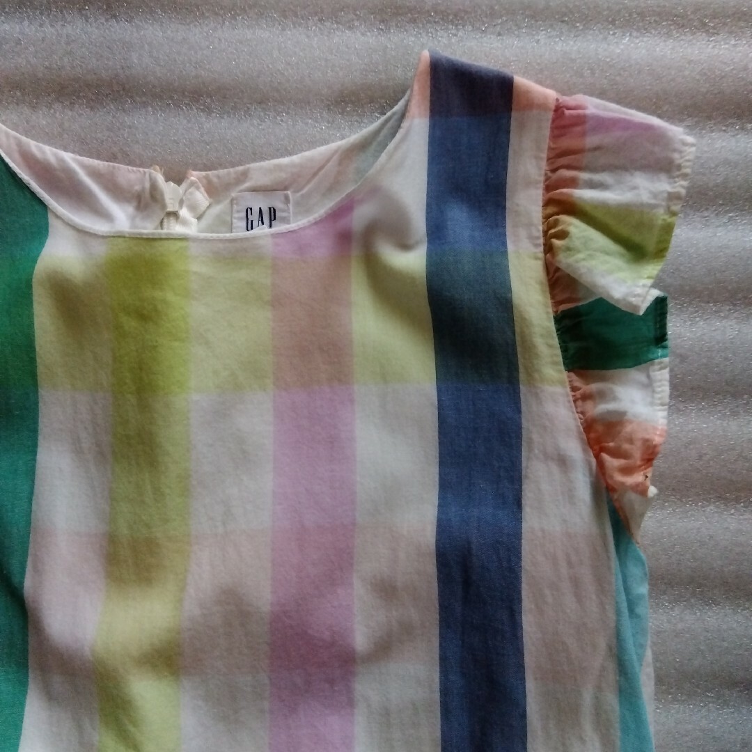 GAP Kids - gap kids ギャップキッズ チェックワンピース 150サイズの