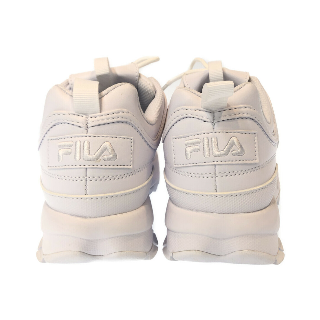 美品 フィラ FILA 厚底ローカットスニーカー レディース 25.5 1