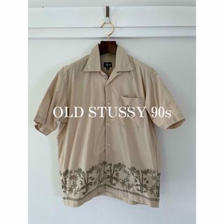 ステューシー(STUSSY)のOLD STUSSY オールド　ステューシー　半袖シャツ　90s アロハシャツ(シャツ)