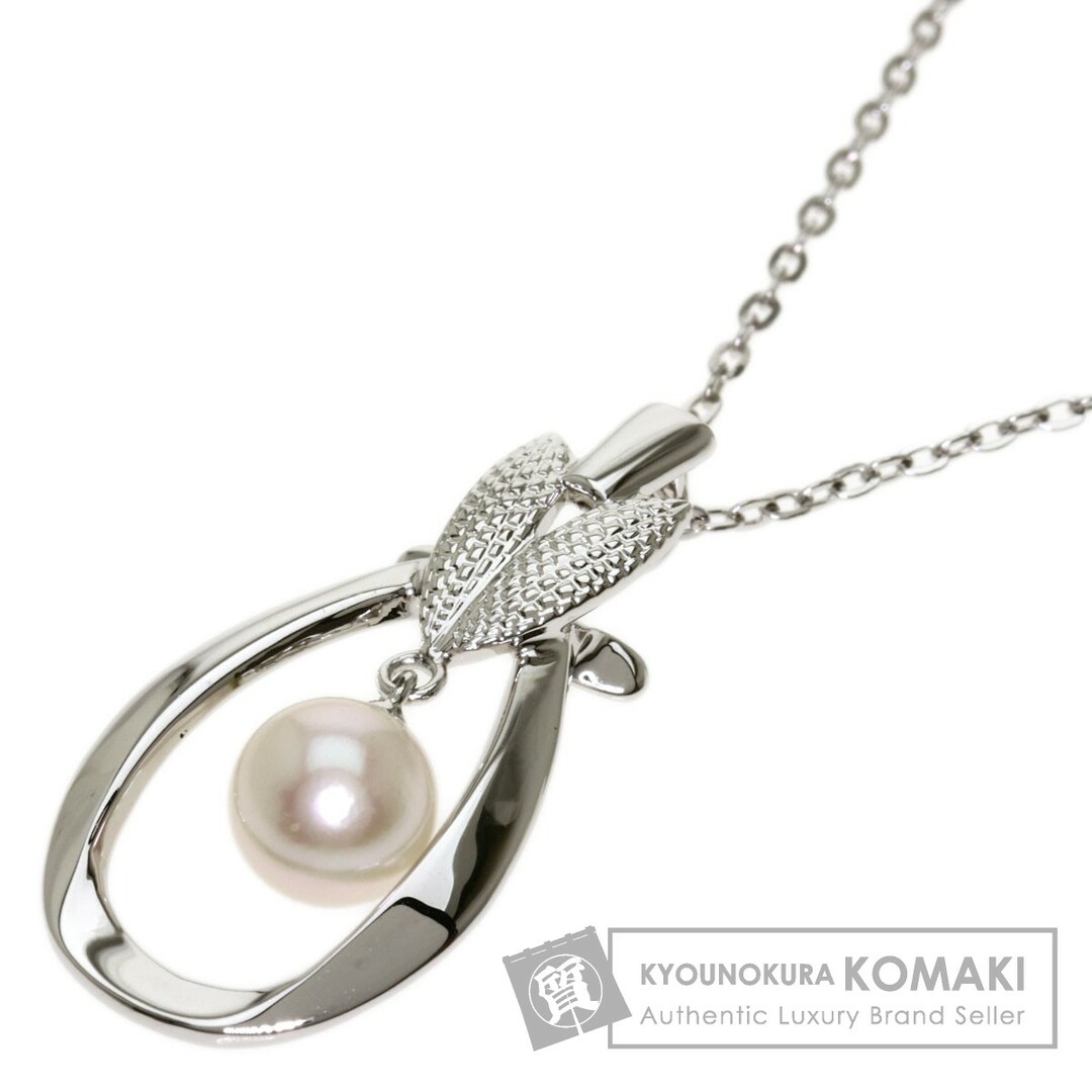 MIKIMOTO アコヤパール 真珠 ネックレス SV レディース