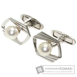 ミキモト(MIKIMOTO)のMIKIMOTO パール 真珠 カフス SV メンズ(カフリンクス)