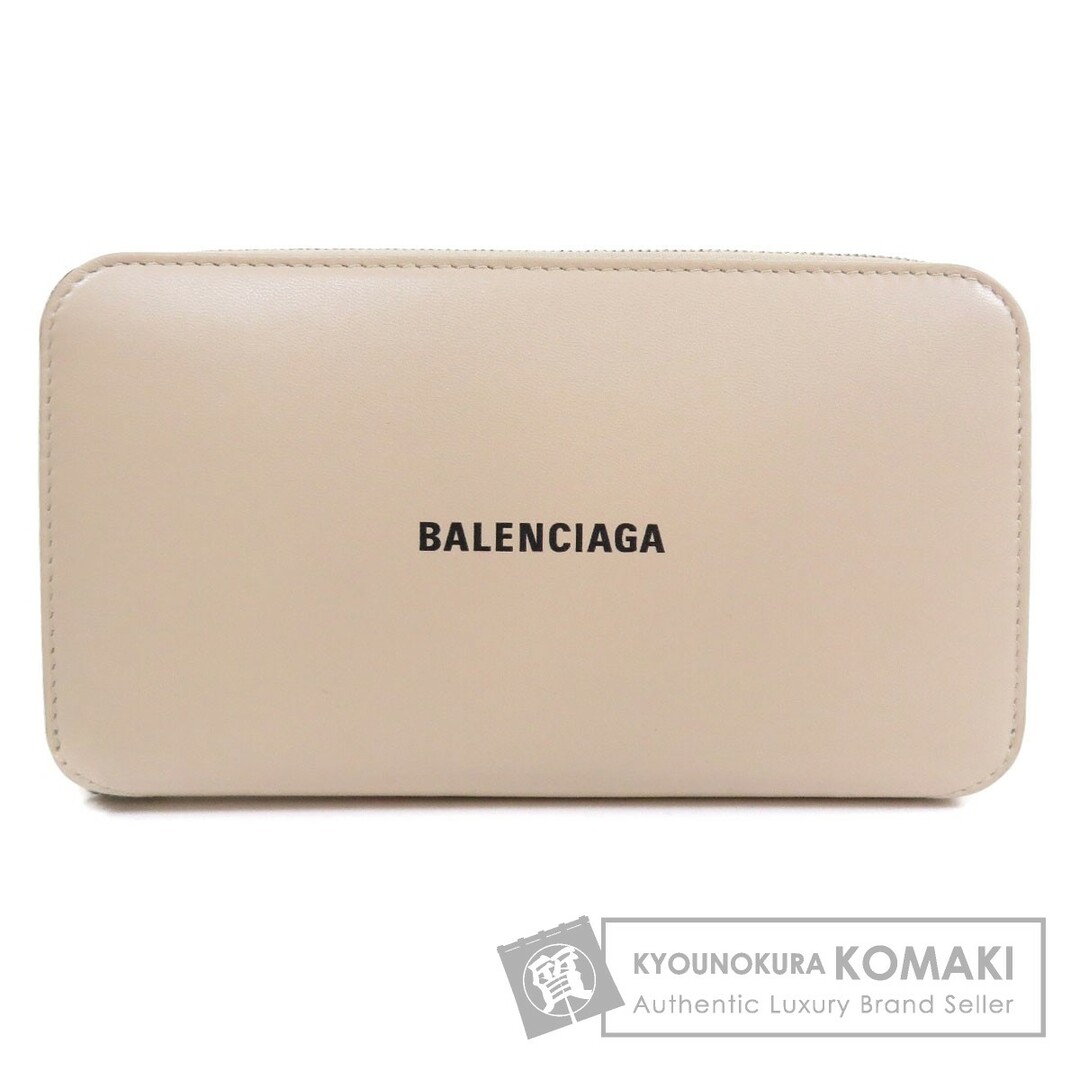 BALENCIAGA 594290 ロゴモチーフ 長財布（小銭入れあり） カーフ レディース