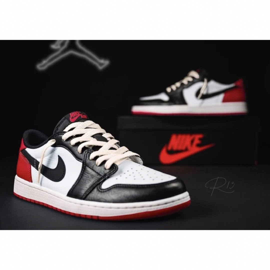 Nike Air Jordan 1 Retro Low OG Black Toe