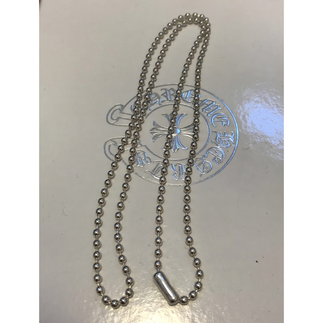 Chrome Hearts(クロムハーツ)のクロムハーツ　ボールチェーン　50cm レディースのアクセサリー(ネックレス)の商品写真