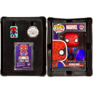 マーベル(MARVEL)のレア限定FUNKO POP!  スパイダーマン　Funko25周年記念限定BOX(アメコミ)