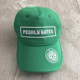 パーリーゲイツ(PEARLY GATES)のパーリーゲイツ　グリーン帽子(ウエア)