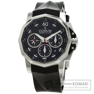 コルム(CORUM)のCORUM アドミラルズC 955本限定 腕時計 SS ラバー メンズ(腕時計(アナログ))