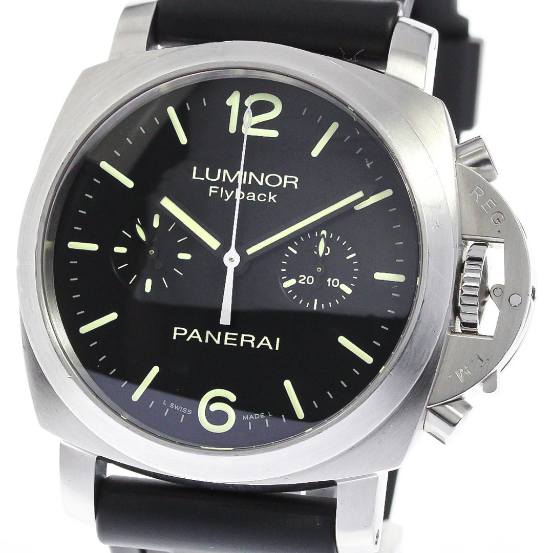 パネライ PANERAI PAM00361 ルミノール 1950 フライバック クロノグラフ 自動巻き メンズ 良品 箱・保証書付き_757398