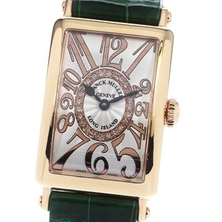 フランクミュラー(FRANCK MULLER)のフランクミュラー FRANCK MULLER 902QZRELD1R ロングアイランド K18PG クォーツ レディース 箱付き_763653(腕時計)