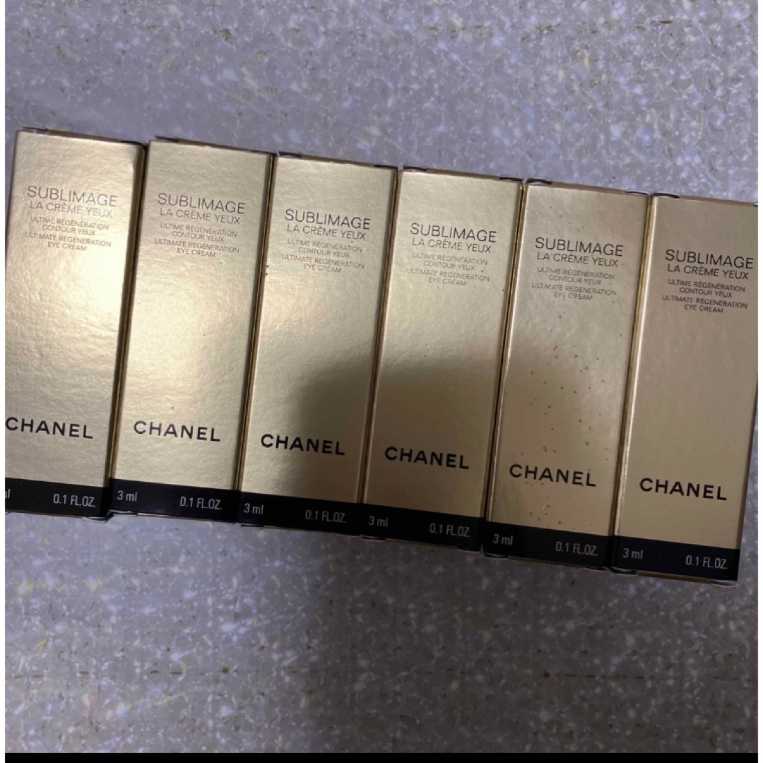 CHANEL サブリマージュ ラクレームユーN 3ml×6-