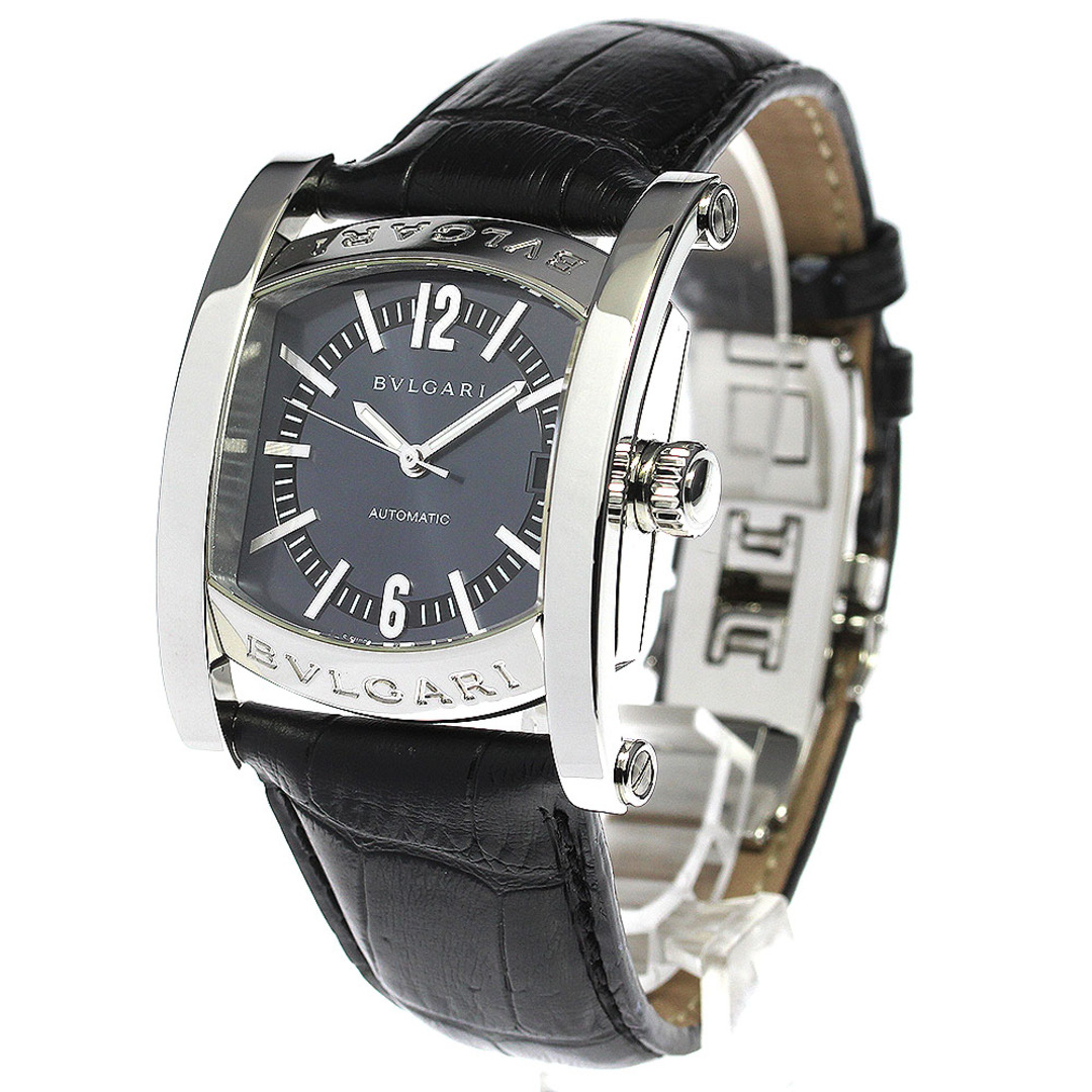 ブルガリ BVLGARI AA44S アショーマ デイト 自動巻き メンズ 良品 _764464