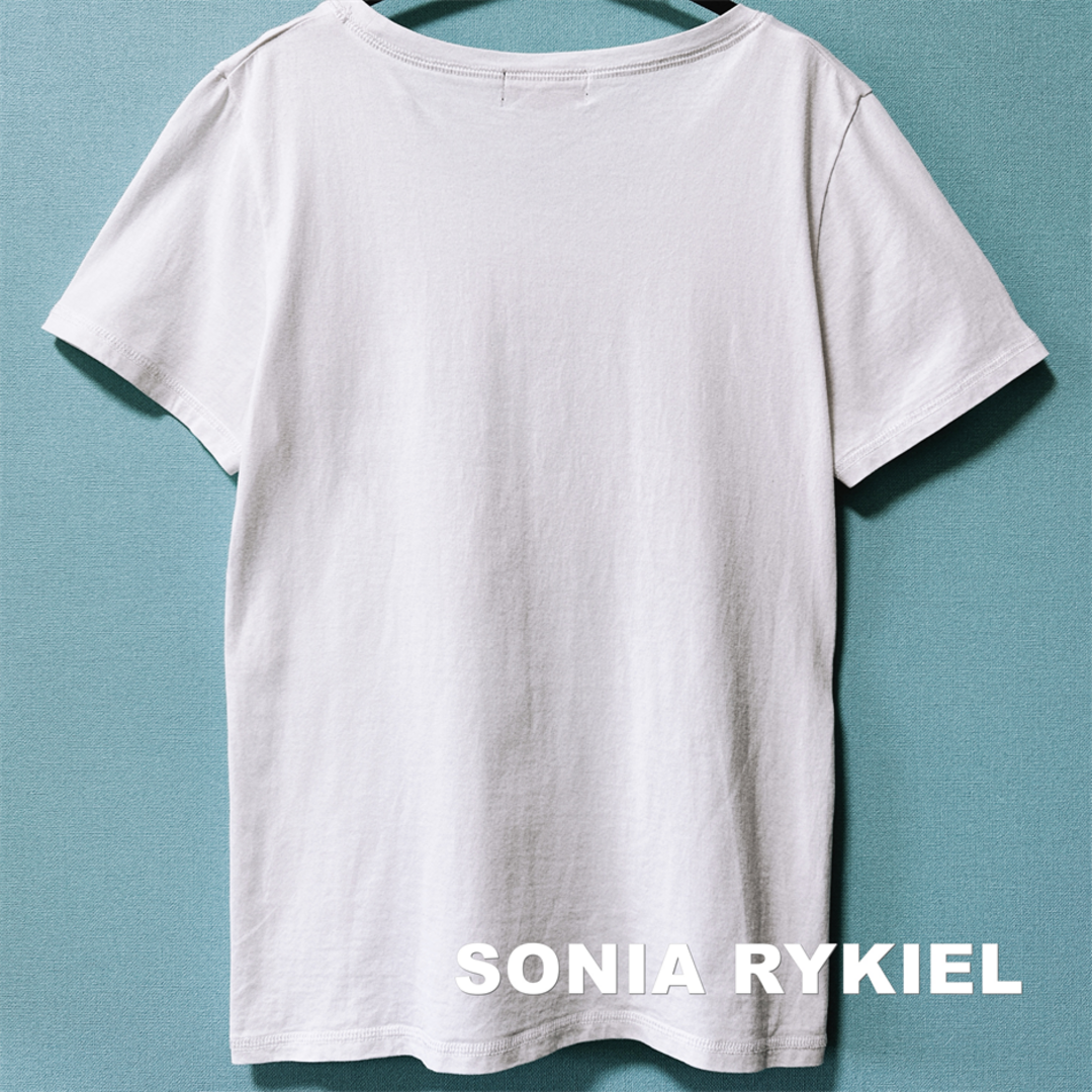 SONIA RYKIEL(ソニアリキエル)の【SONIA RYKIEL】ソニアリキエル スパンコールハート Tシャツ レディースのトップス(Tシャツ(半袖/袖なし))の商品写真