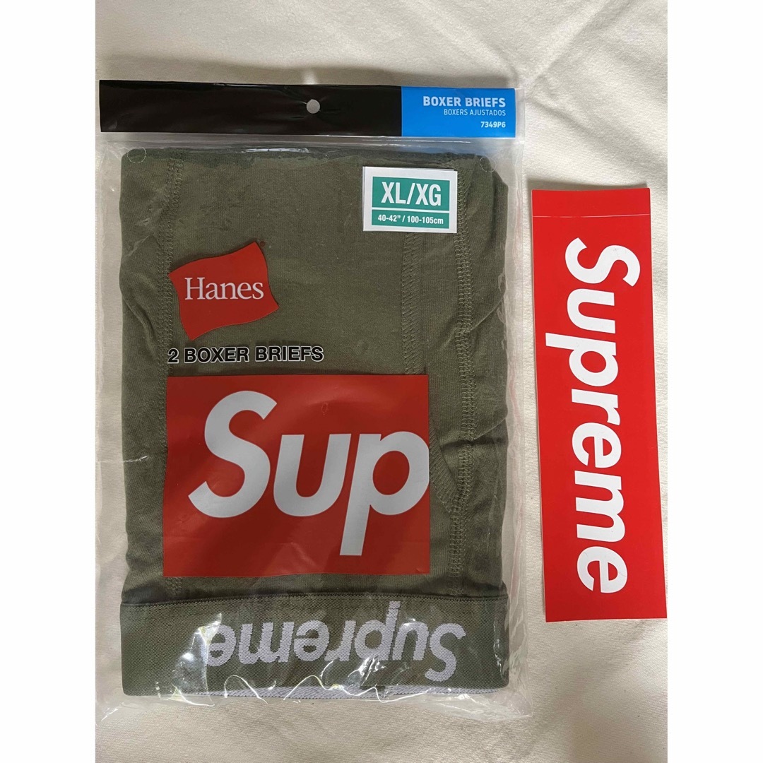 Supreme(シュプリーム)のsupreme BOXER BRIEFS サイズXL 1枚 メンズのアンダーウェア(ボクサーパンツ)の商品写真