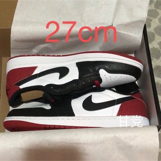 ナイキ(NIKE)の新品 Air Jordan 1 Retro  Low OG Black Toe(スニーカー)