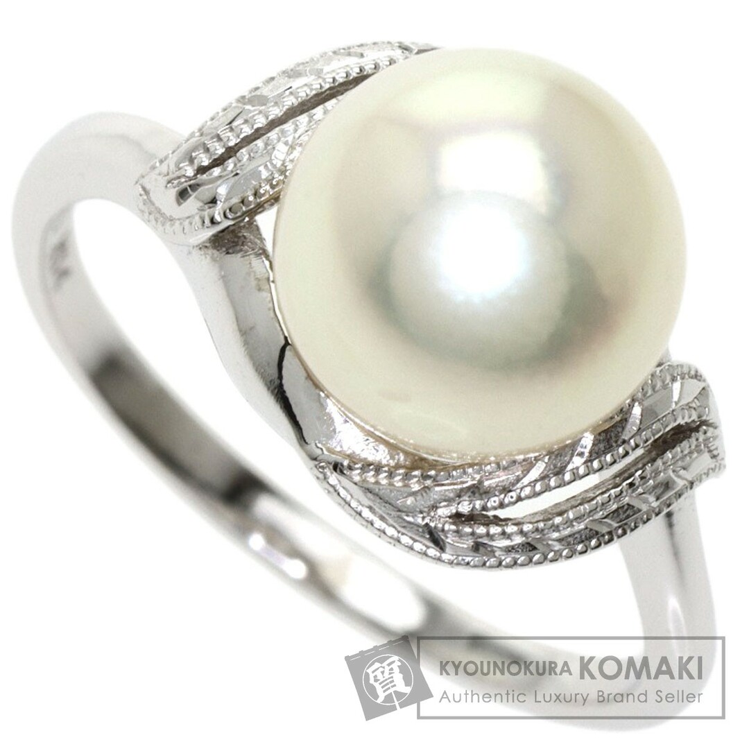 MIKIMOTO アコヤパール 真珠 リング・指輪 K14WG レディース-