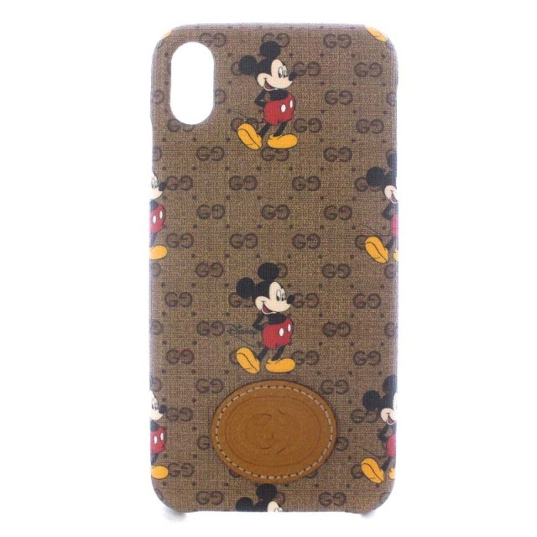 グッチ Disney iPhone XS MAX 茶色 602557