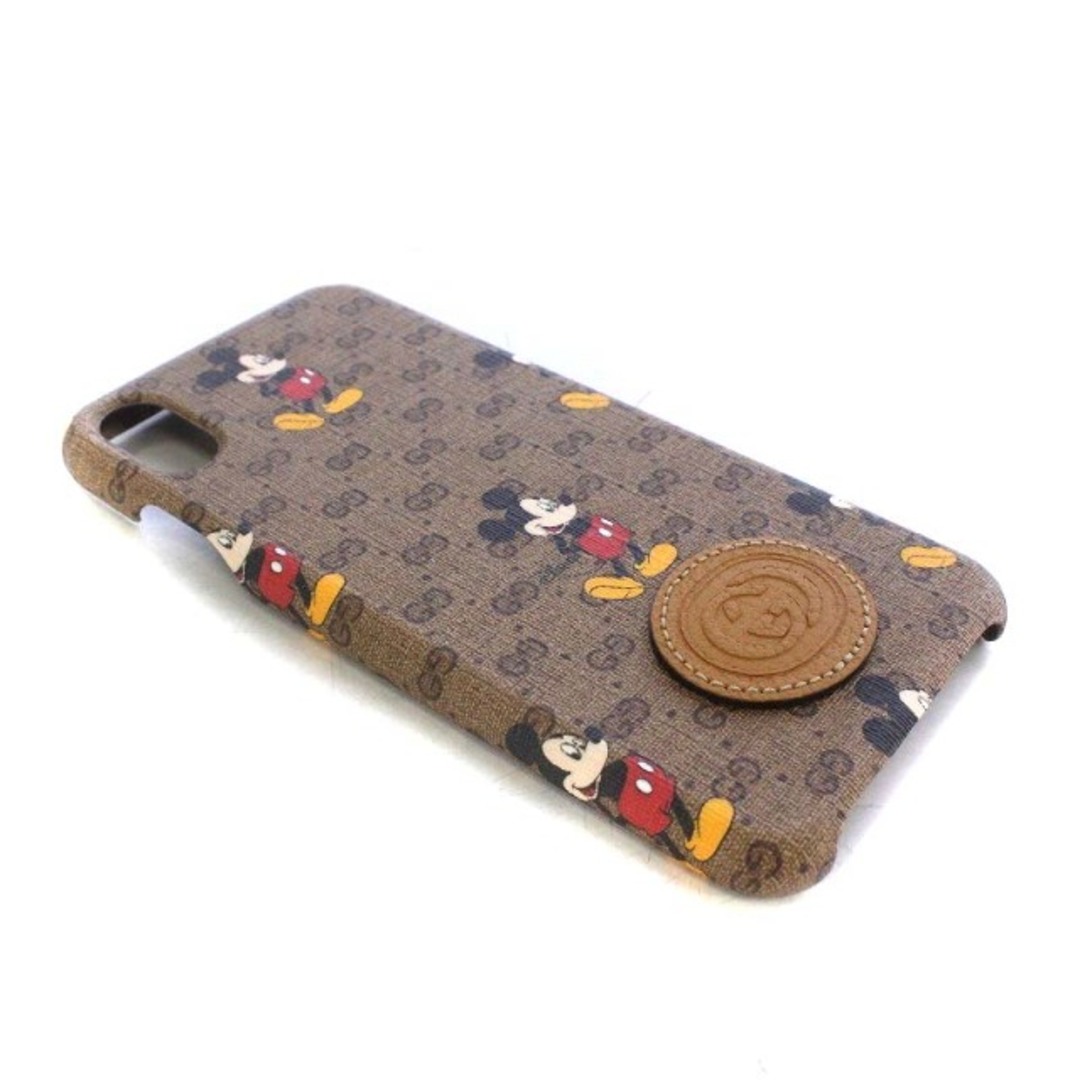 Gucci(グッチ)のグッチ Disney iPhone XS MAX 茶色 602557 スマホ/家電/カメラのスマートフォン/携帯電話(その他)の商品写真