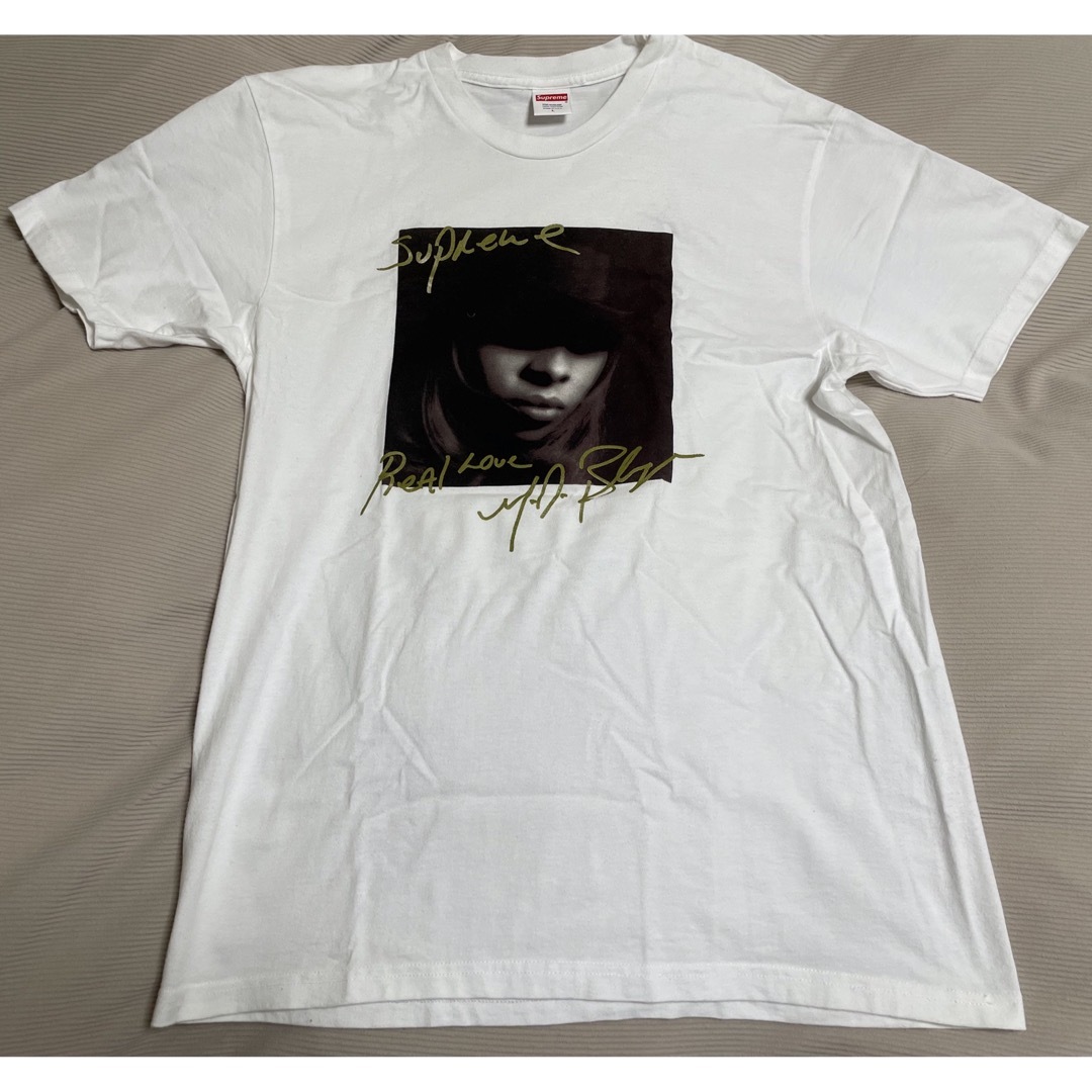 Supreme 19AW Mary J. Blige Tee 白 ホワイト S