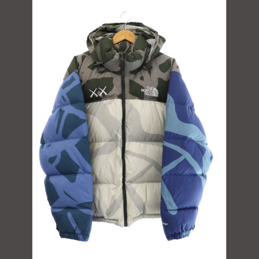 THE NORTH FACE(ザノースフェイス)のザノースフェイス ×カウズ 21AW レトロ ヌプシ ダウン ジャケット XL メンズのジャケット/アウター(ダウンジャケット)の商品写真