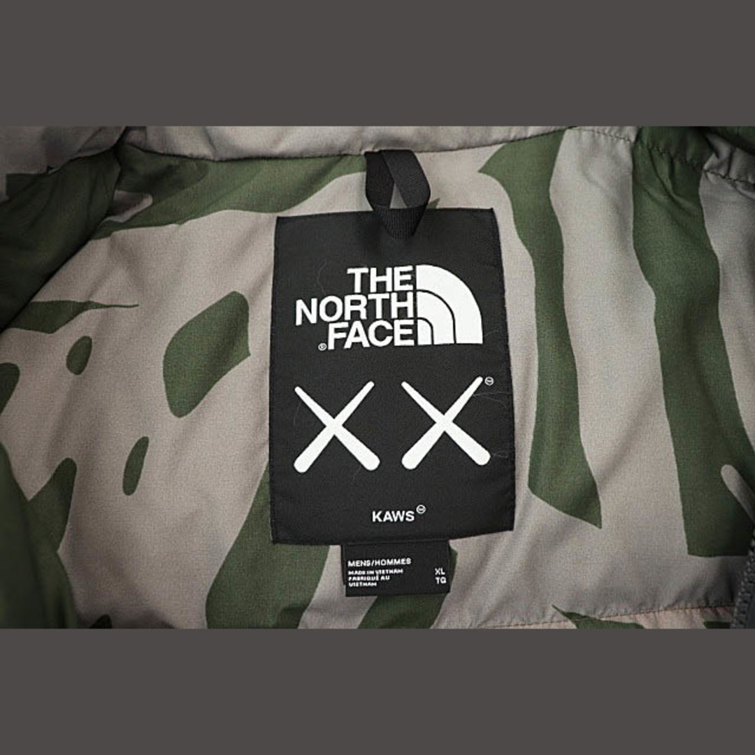 THE NORTH FACE(ザノースフェイス)のザノースフェイス ×カウズ 21AW レトロ ヌプシ ダウン ジャケット XL メンズのジャケット/アウター(ダウンジャケット)の商品写真