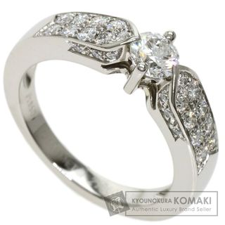 ショーメ(CHAUMET)のChaumet プリュム ドゥショーメ ダイヤモンド E-VVS2-EX リング・指輪 PT950 レディース(リング(指輪))