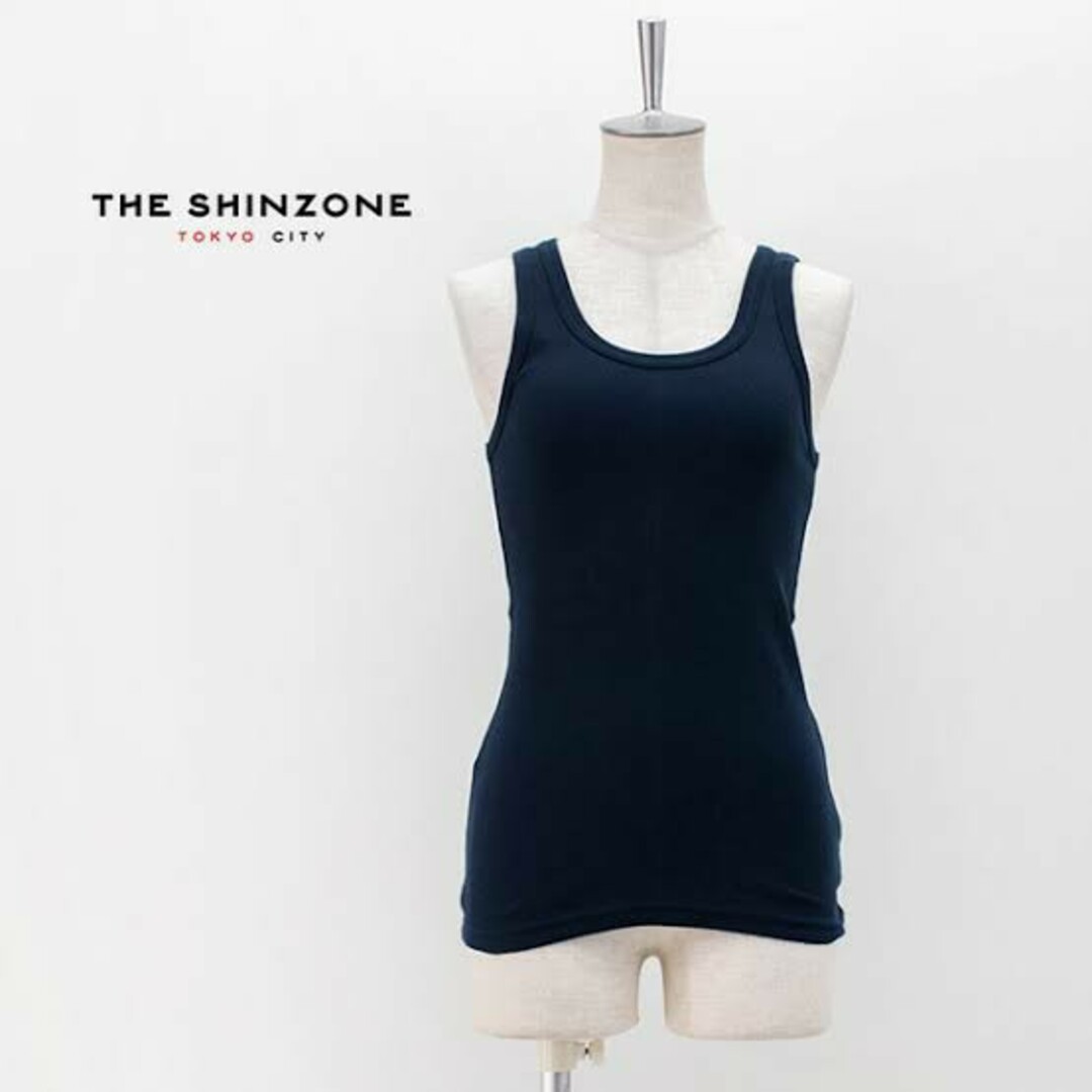 Shinzone(シンゾーン)の【新品タグ付】THE SHINZONE リブタンクトップ レディースのトップス(タンクトップ)の商品写真