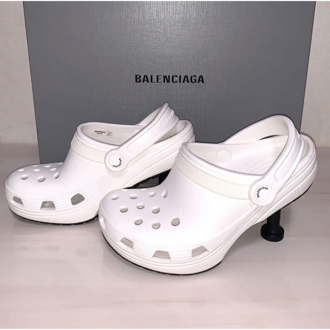 靴/シューズBALENCIAGA RUBBER CROCS