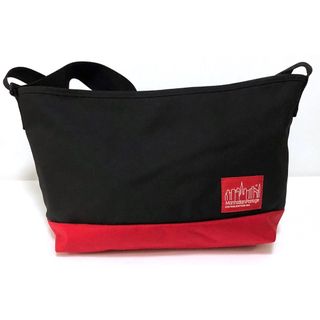 マンハッタンポーテージ(Manhattan Portage)のマンハッタンポーテージ ブラック レッド 黒 赤 ショルダーバッグ 切り返し 生(ショルダーバッグ)