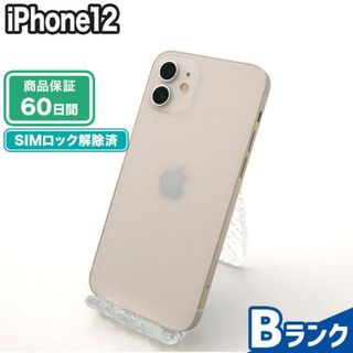 アイフォーン(iPhone)のSIMロック解除済み iPhone12 64GB Bランク 本体【ReYuuストア】 ブラック(スマートフォン本体)