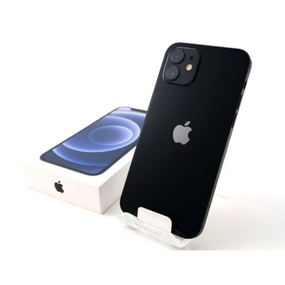 iPhone 12 mini 繝悶Λ繝�繧ｯ 64 GB au - 1