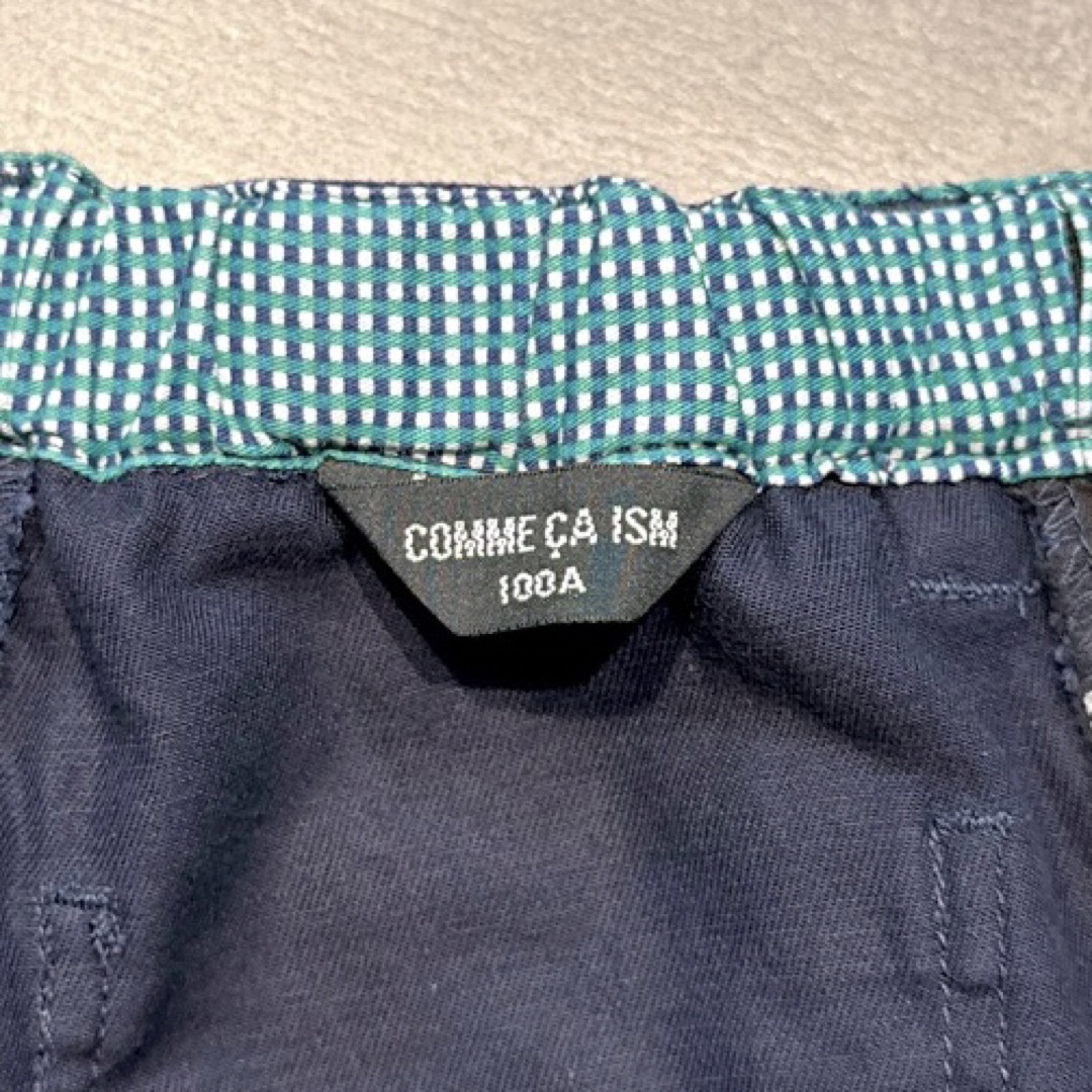 COMME CA ISM(コムサイズム)の【COMME CA ISM】 男の子 パンツ 紺 100cm キッズ/ベビー/マタニティのキッズ服男の子用(90cm~)(パンツ/スパッツ)の商品写真