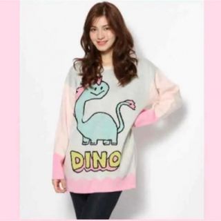 ギャラクシー(galaxxxy)のgalaxxxy dino ニット　安田(ニット/セーター)