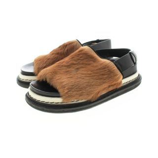 MARNI マルニ パンプス EU35(21.5cm位) ベージュ系x黒