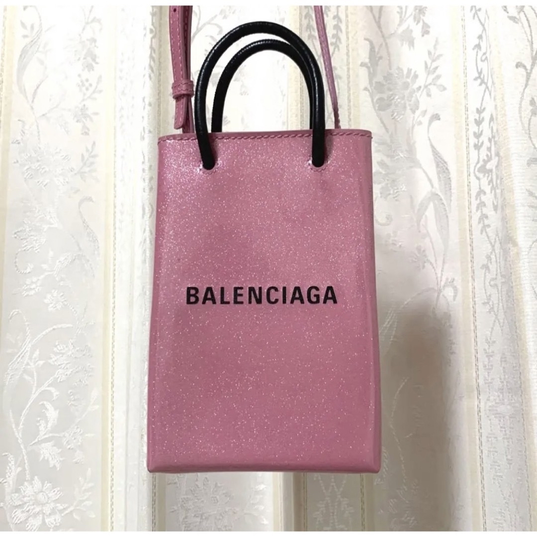 希少】BALENCIAGA ショッピング フォンホルダー www.krzysztofbialy.com