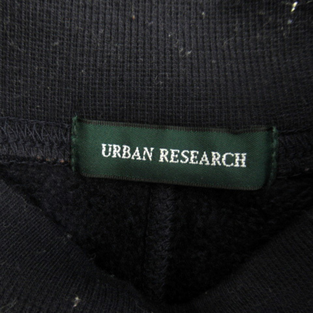 URBAN RESEARCH(アーバンリサーチ)のアーバンリサーチ スウェットワンピース ひざ丈 長袖 ハイネック 裏起毛 F 紺 レディースのワンピース(ひざ丈ワンピース)の商品写真