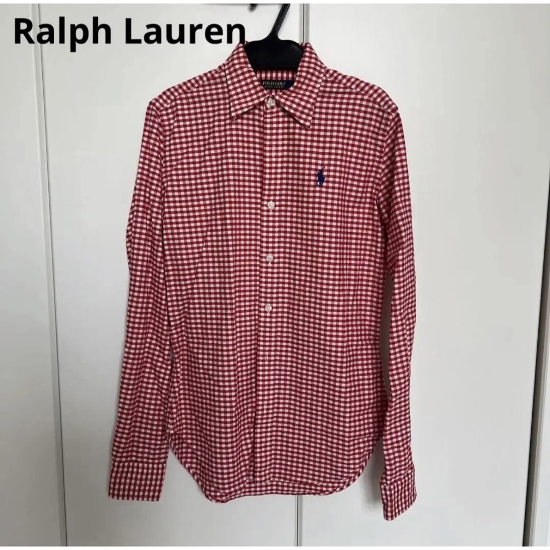 POLO RALPH LAUREN(ポロラルフローレン)のRalph Lauren 赤チェックシャツ レディースのトップス(シャツ/ブラウス(長袖/七分))の商品写真