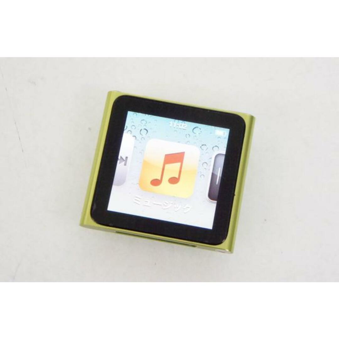 Apple 第6世代 iPod nano 8GB グリーン MC690J