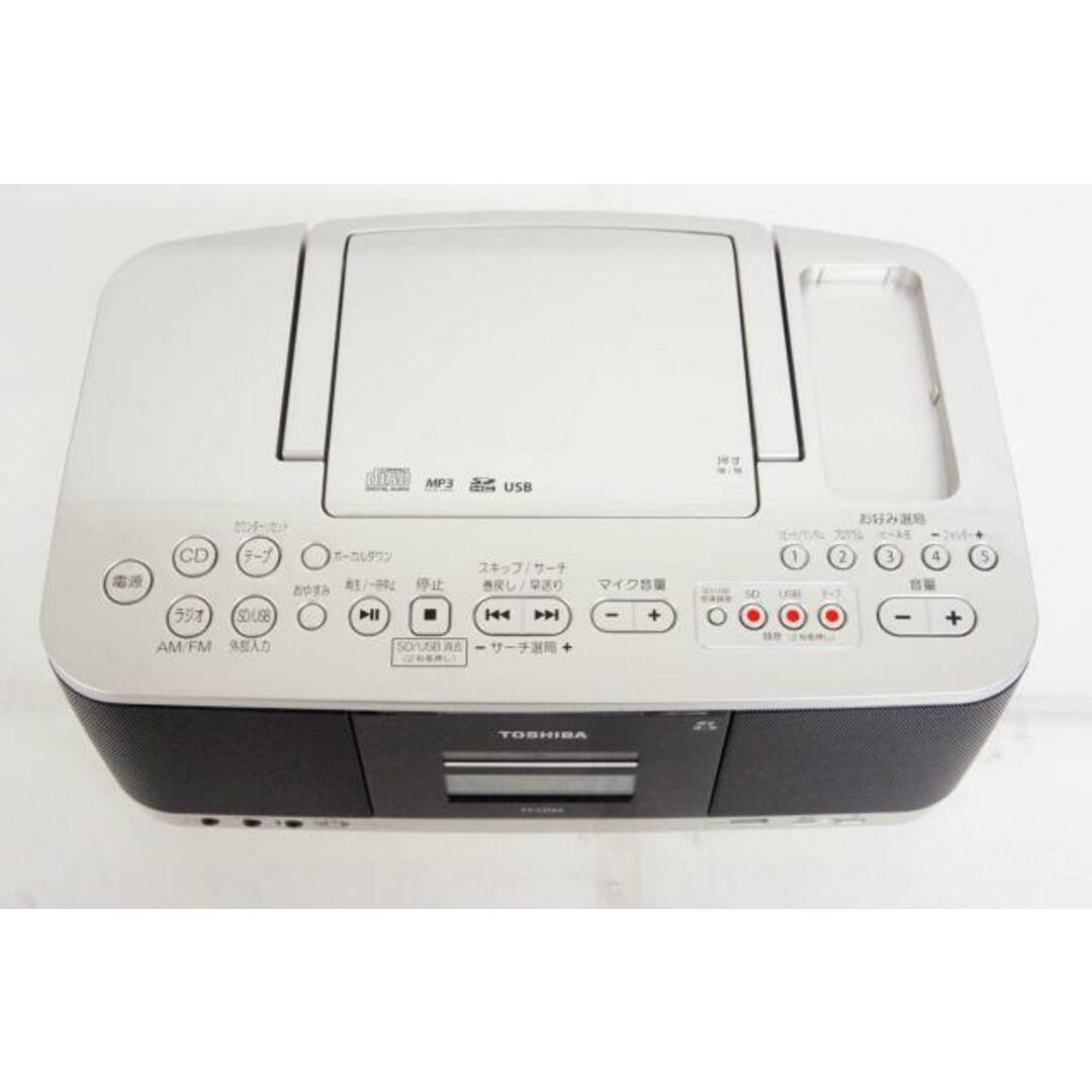 中古】東芝SD/USB/CDラジオカセットレコーダー TY-CDX9 FM対応の通販